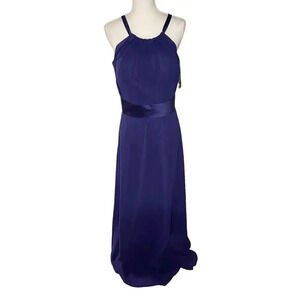 Pretty Maids Women’s Size 12 Blue Amethyst Bridesmaid Special Occasion Dress NWT